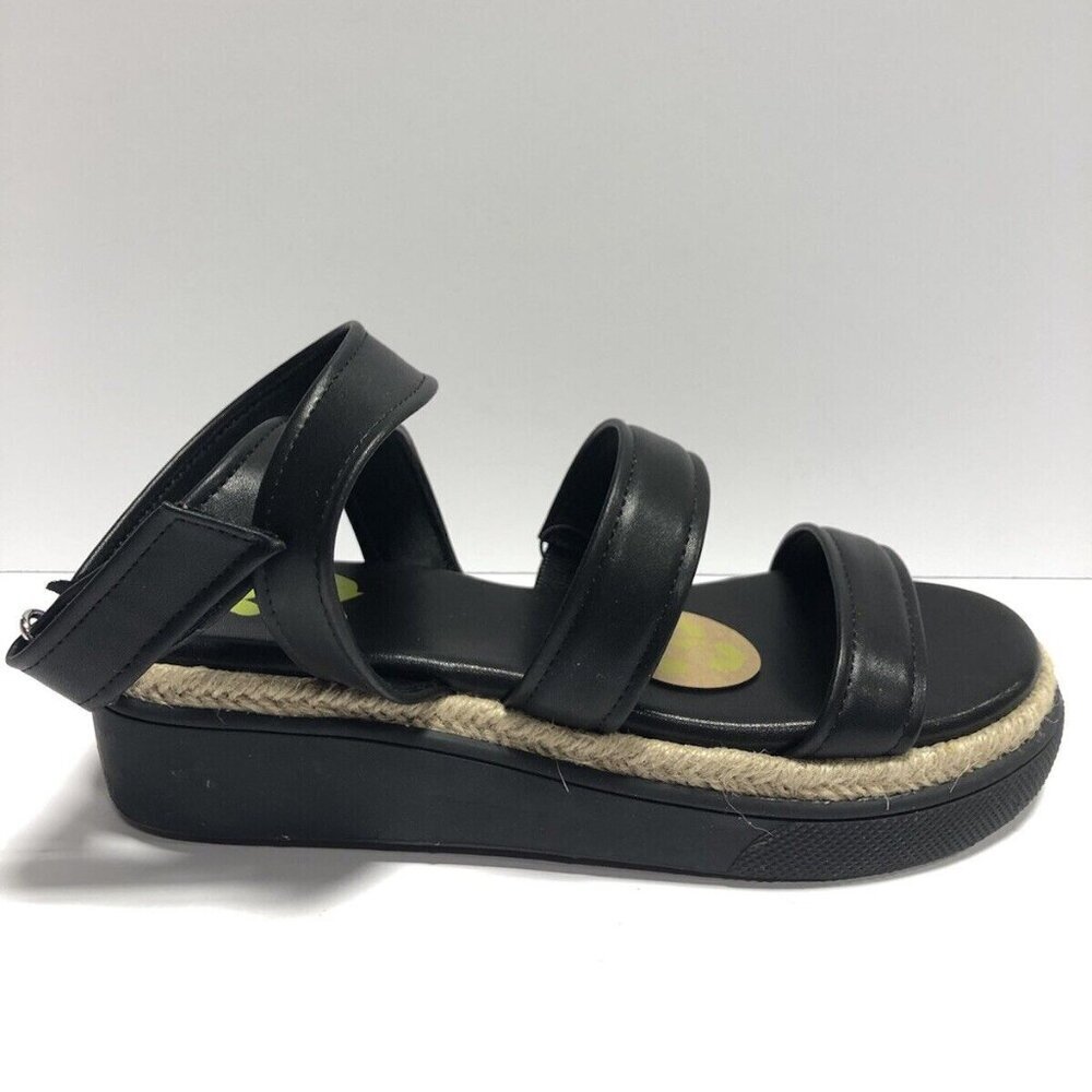 Rocket Dog Women’s Franki, Black Platform Sandals, Size 7.5 M